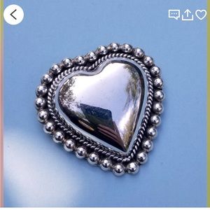 Beautiful sterling silver HEART
